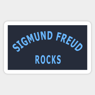 Sigmund Freud Rocks Magnet